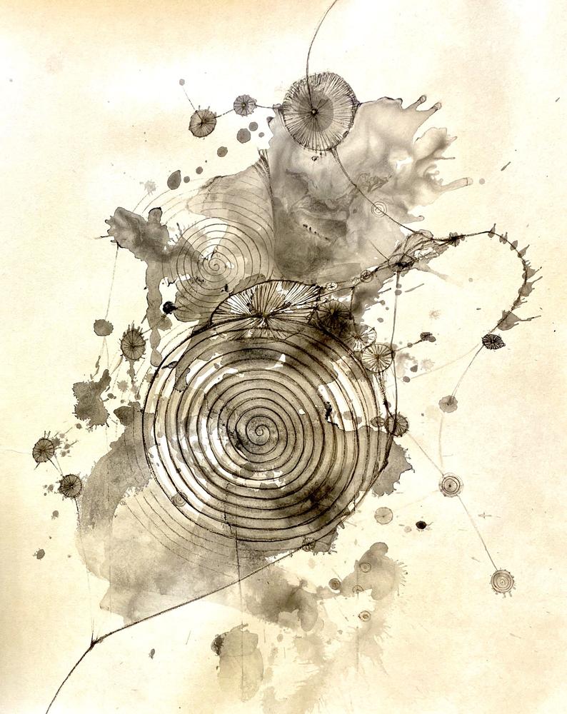Spirals to Merged Memories#8