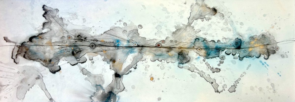 ©Yoshikawa_Fumiyo Resonance, 2024, 19×54in