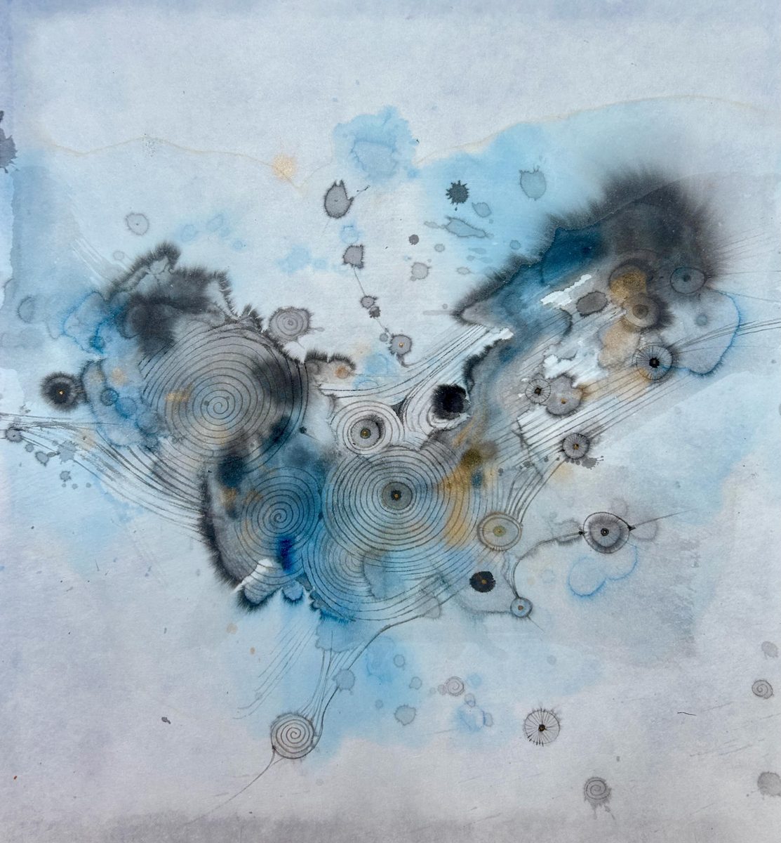 ©Yoshikawa_Fumiyo Resonance Intertwined 2, 2024, 19×18in
