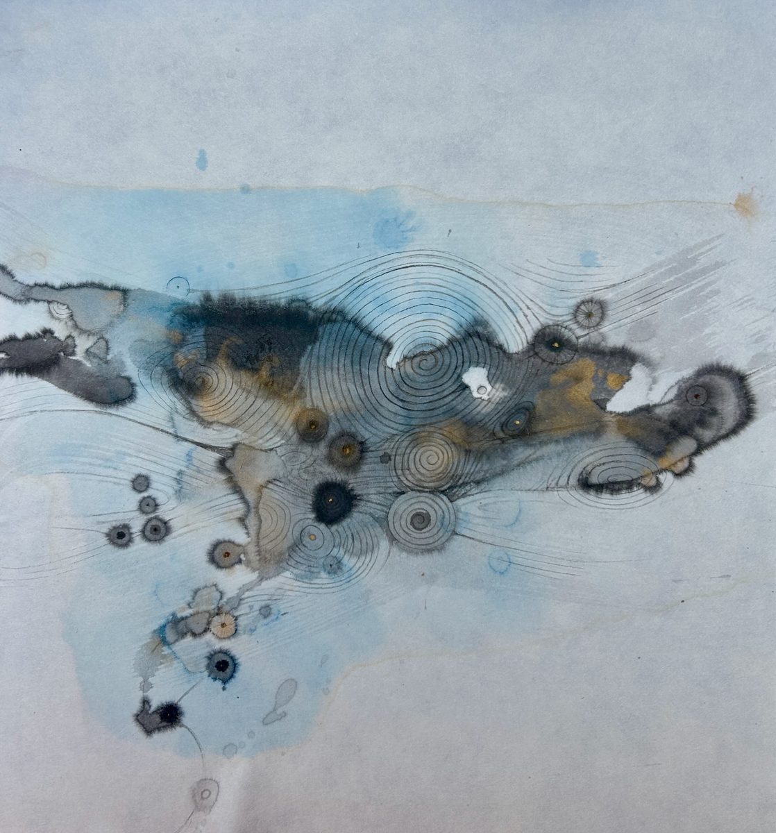 ©Yoshikawa_Fumiyo Resonance Intertwined 3, 2024, 19×18in